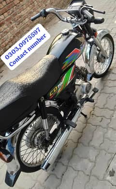 Honda CD 70 model 2021  APL FOR
