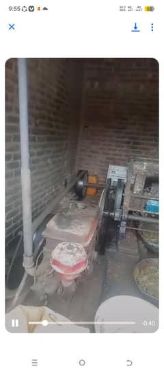 oil expeller with Diesel engine