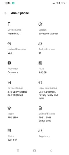 Realme C12