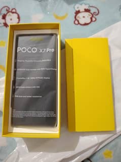 Official PTA Pakistani Model Full Warranty Poco X7 Pro 12 512GB