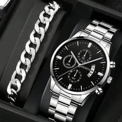 Fashion Men Watch Luxury Calendar Quartz Wrist Watch Business Watches