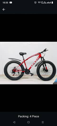 Plus 26" { Steel Frame } Fat bike
