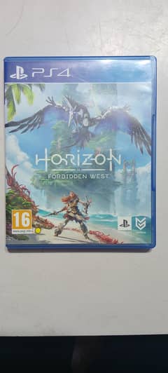 horizon forbidden west ps4 in mint condition