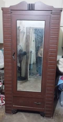 Antique Solid Burma teak Almirah