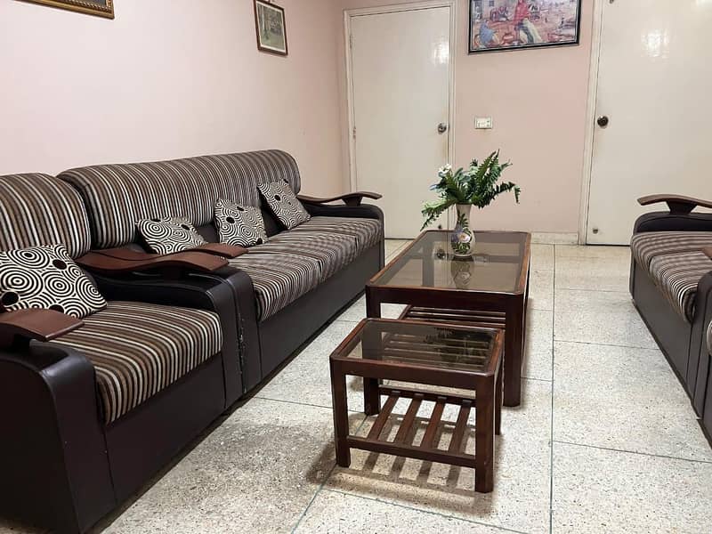 7 Seater Sofa Set with Tables 0