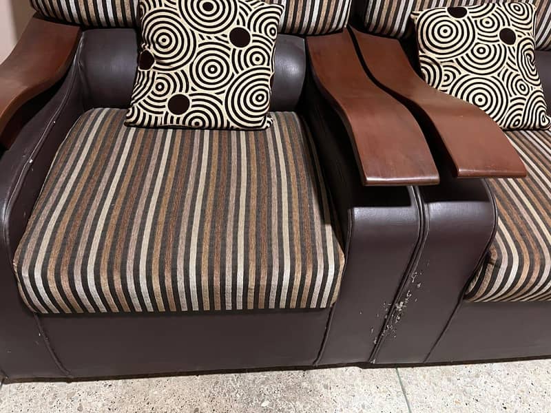 7 Seater Sofa Set with Tables 3