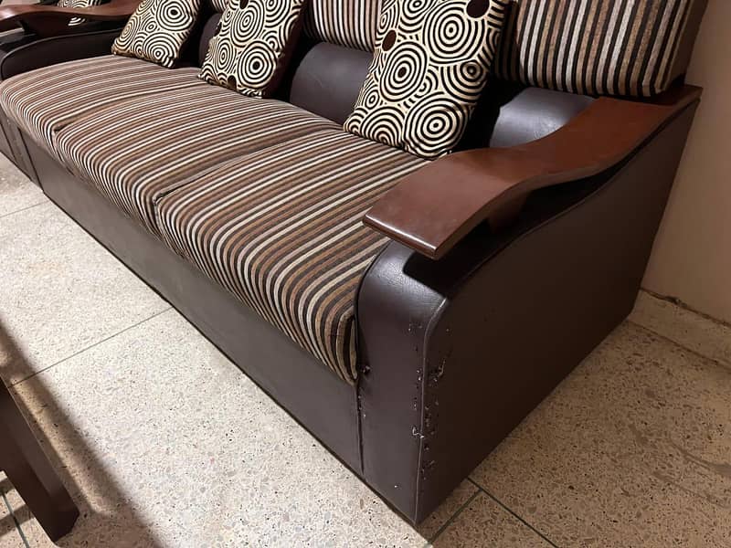 7 Seater Sofa Set with Tables 4