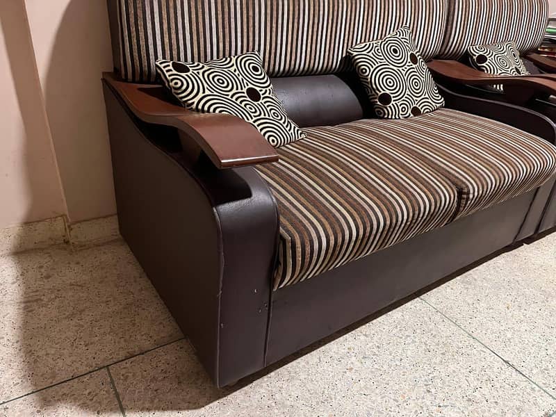 7 Seater Sofa Set with Tables 5