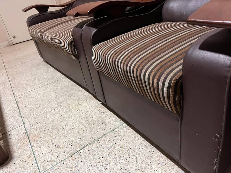 7 Seater Sofa Set with Tables 7