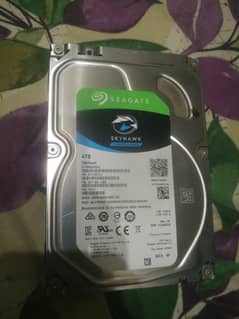 4TB seagate hard drive