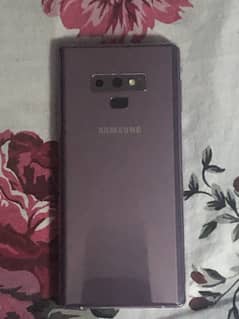Samsung Note 9 Purple Color Dual sim