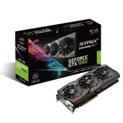 Asus GTX 1060 Strix 6GB GDDR5 192-Bit Graphics Card (STRIX-GTX1060)