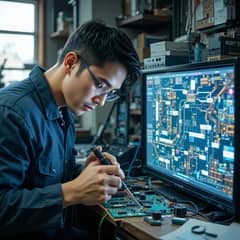 LED LCD repairing service board/ lights/supply available