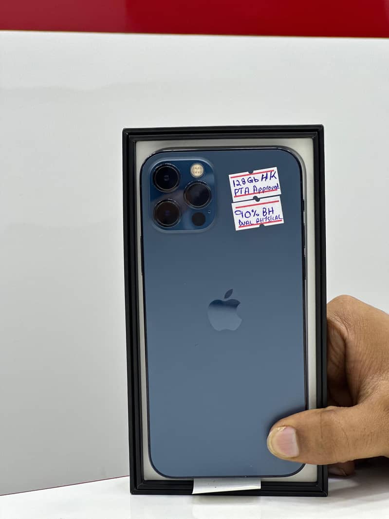iPhone 12 Pro pta approved 10/10 condition with box dual physical sim 3
