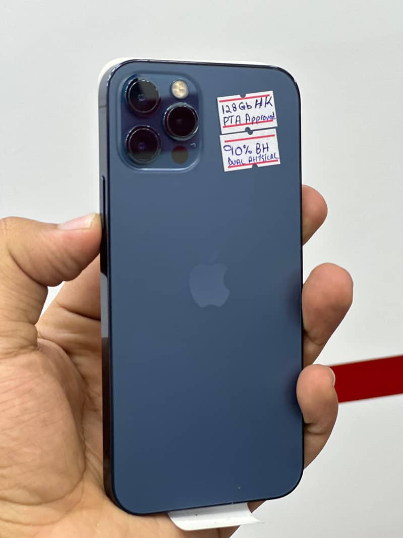 iPhone 12 Pro pta approved 10/10 condition with box dual physical sim 5