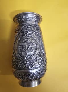 Antique Silver Glass