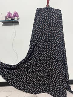 printed abaya