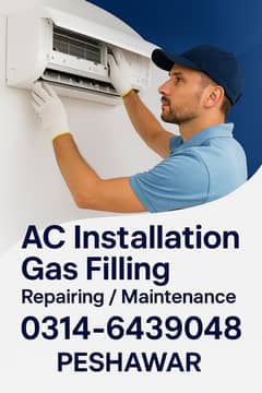 AC Installation & Gas Filling in Peshawar – Fast & Affordable