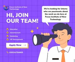 Job avalible for males and females