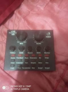 New V8 soundcard