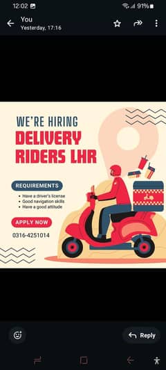 Delivery Rider