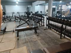 Gym full setup for sale