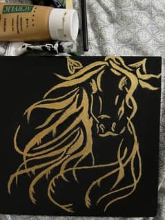Acrylic horse painting for sale