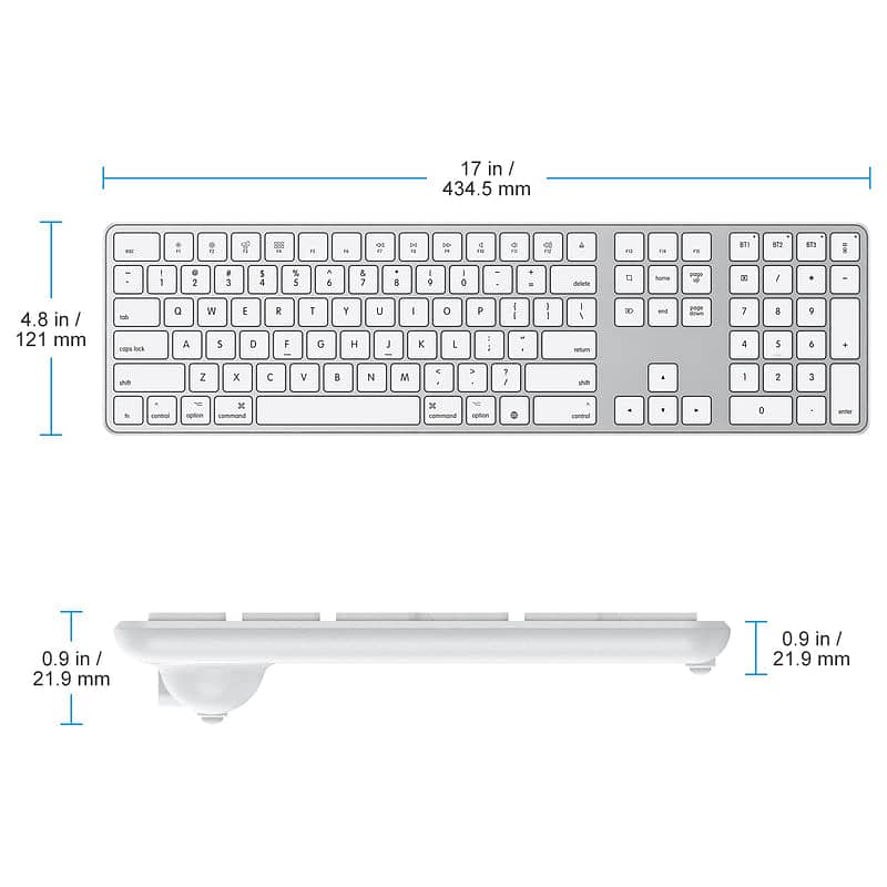 Seamless KB515 Bluetooth Keyboard for Mac 1