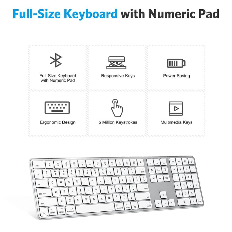 Seamless KB515 Bluetooth Keyboard for Mac 7