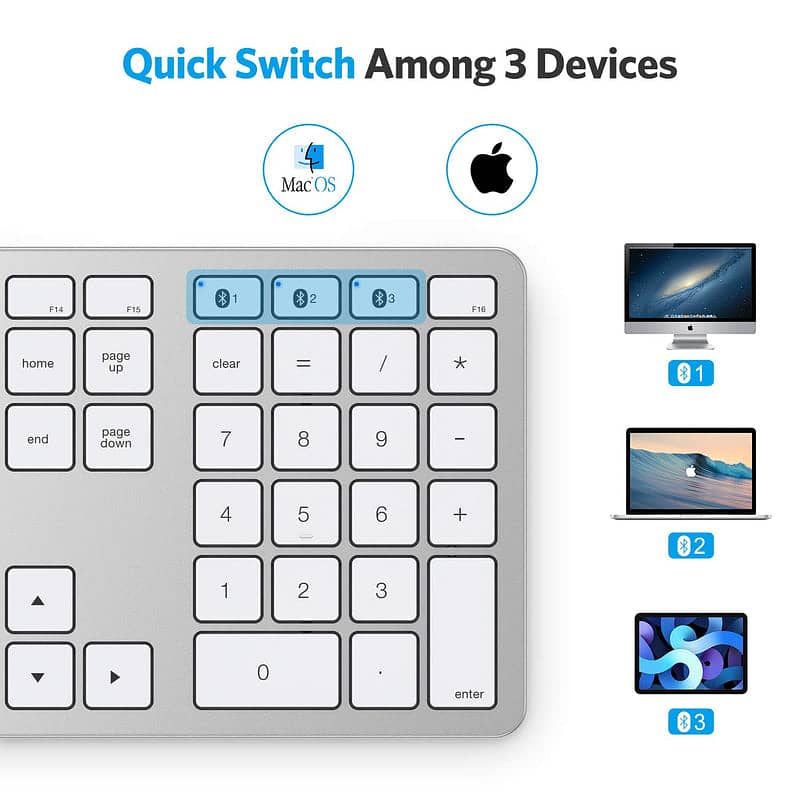 Seamless KB515 Bluetooth Keyboard for Mac 9