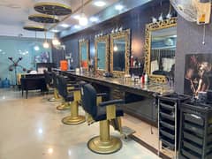 Fully furnished,  Well equipped  running beauty salon set up for sale.