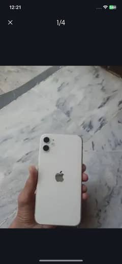 Iphone 11 with white color new non pta