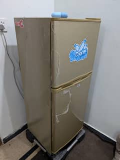 new double door fridge for sale  8 month used only with stand  60 fina