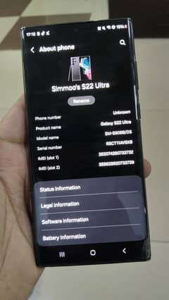 Samsung Mobile S22 Ultra