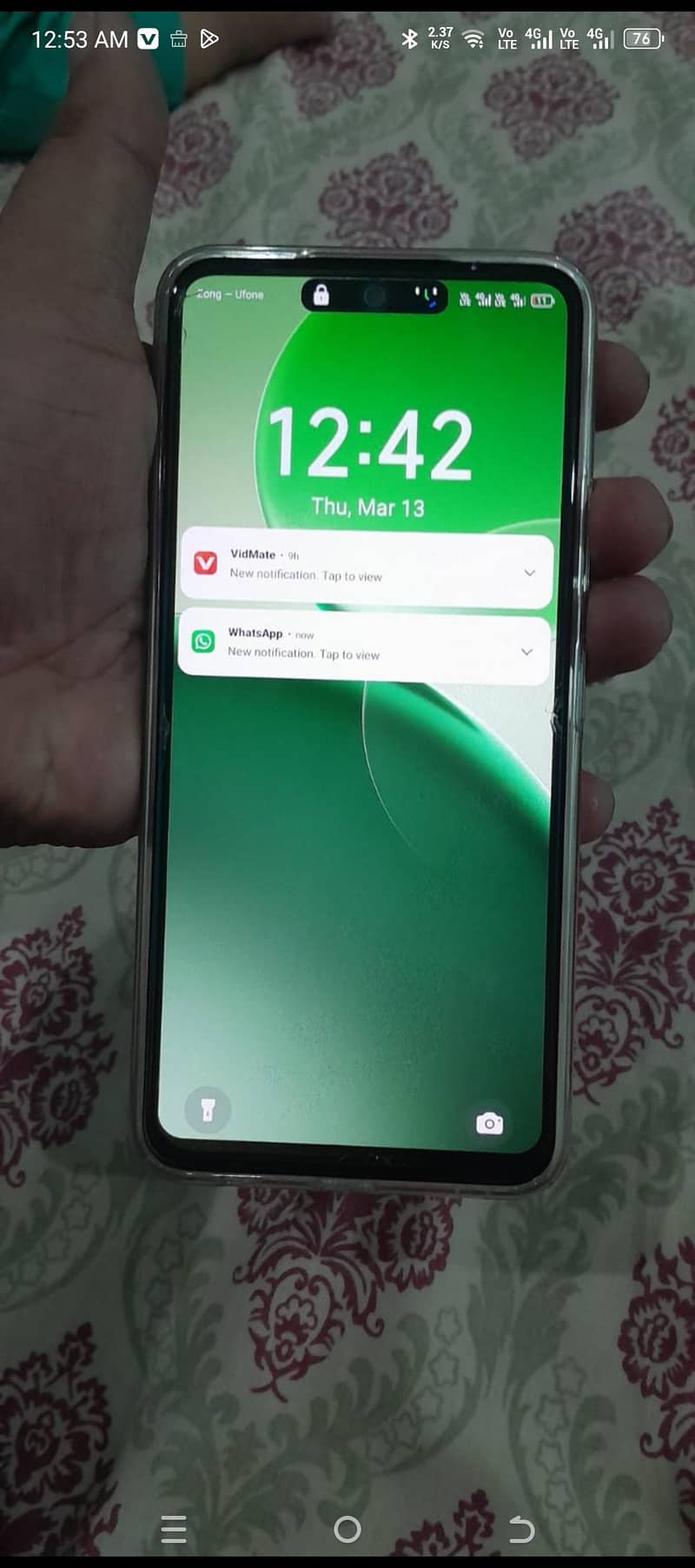 itel S25 6/128 AMOLED LED Display finger print in display 7