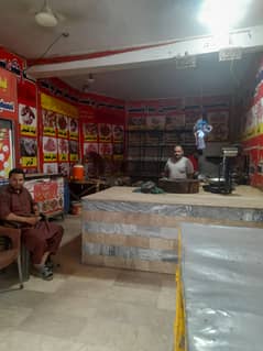 4 marla commercial shop for rent with saman ka sath