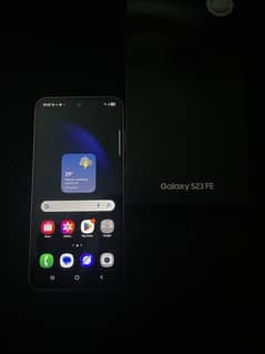 Samsung Galaxy S23 FE PTA Approved with box and orignal charging cable