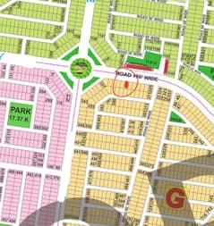 1 Kanal On Main 150 Feet wide Road Prime Location for Prime Villa Available for sale in Phase 9 Prism G Block
