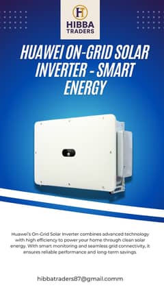 Huawei inverter On- grid solar 10kw