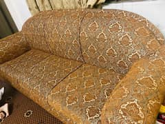 sofa set 3,2,1 new poshish