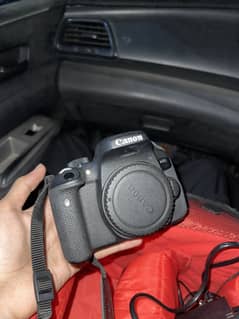 Canon EOS 750D with 18-135mm lens