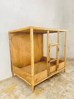 WATER PROOF WOOD CAGE