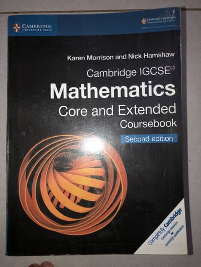 MATHEMATICS CORE & EXTENDED Course Book Secnd Edition.