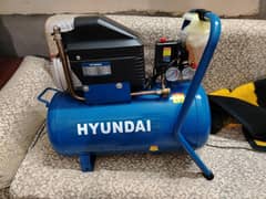 Hyundai 50 litre air compressor for sale.