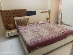 bedroom set with wardrobe
