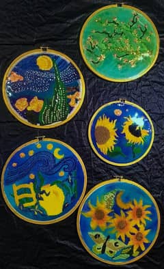 wall hanging Stary night theme