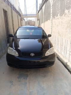 corolla xli 2007 model shower out side