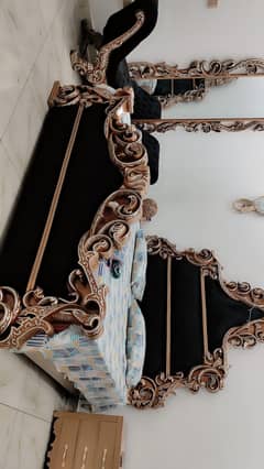 Bed set / wooder bed/ luxury bad