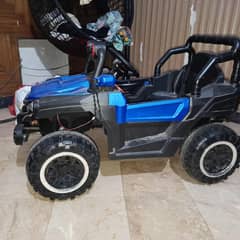 Electric Chargeable Jeep with remote and self driving