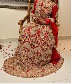 fully emblished bridall llehnga  in low price